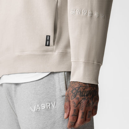 0861. Tech Essential™ Distressed Crewneck - Faded Stone | ASRV