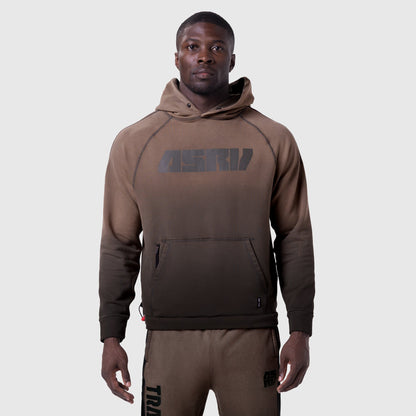 1121. Tech-Terry™ Training Hoodie - Dark Earth Sun Fade "Blade" | ASRV