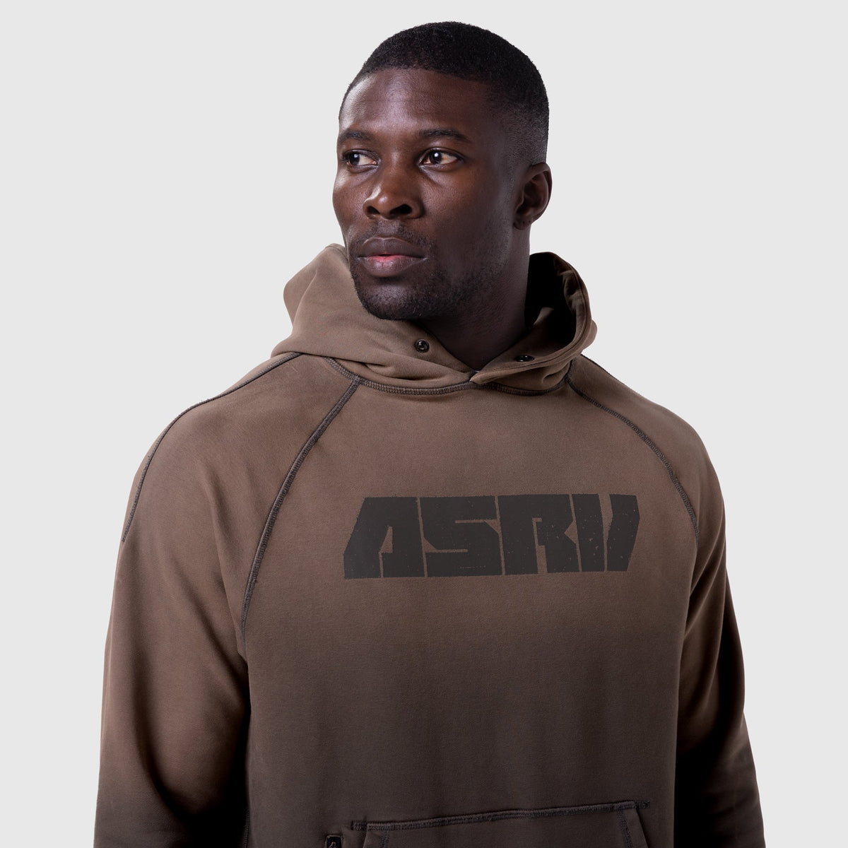 1121. Tech-Terry™ Training Hoodie - Dark Earth Sun Fade "Blade" | ASRV