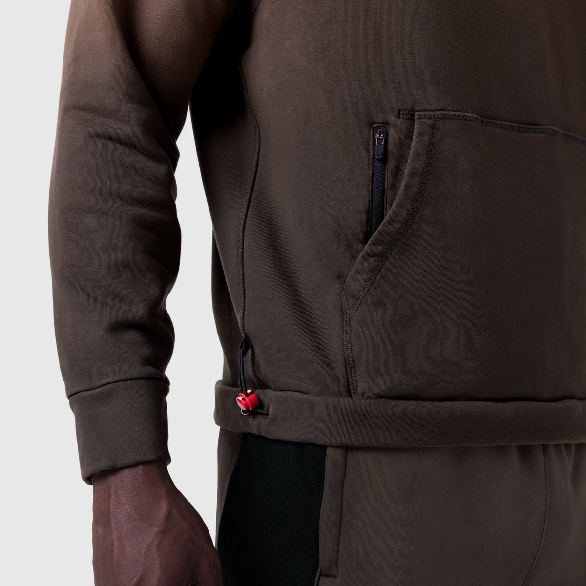 1121. Tech-Terry™ Training Hoodie - Dark Earth Sun Fade "Blade" | ASRV