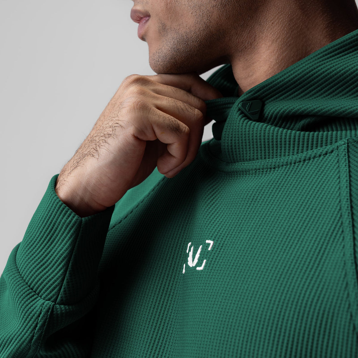 1019. Deltapeak® Oversized Hoodie - Forest Green | ASRV