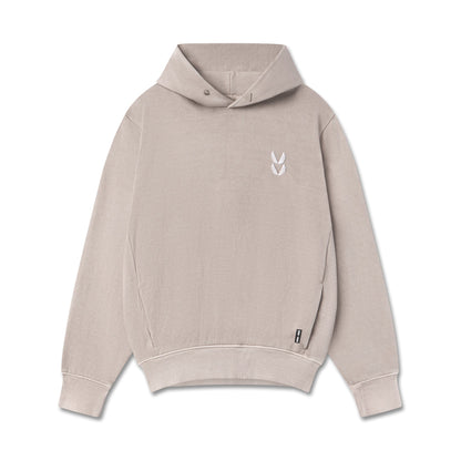 0920. Tech Essential™ Distressed Hoodie - Faded Chai | ASRV