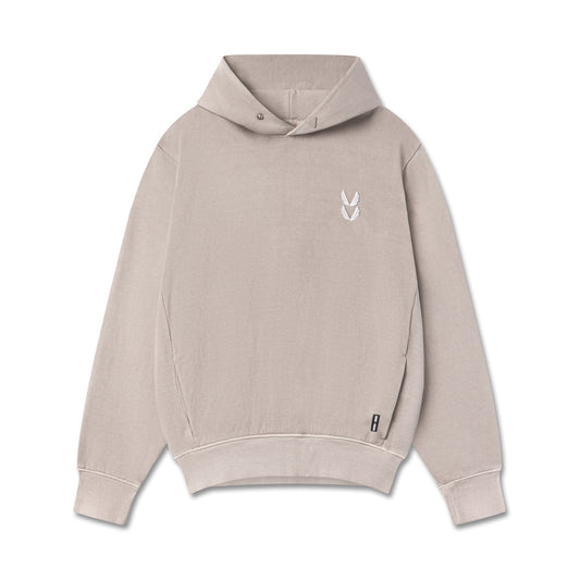 0920. Tech Essential™ Distressed Hoodie - Faded Chai | ASRV