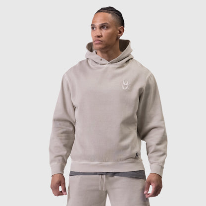 0920. Tech Essential™ Distressed Hoodie - Faded Chai | ASRV