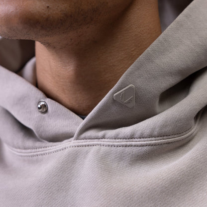 0920. Tech Essential™ Distressed Hoodie - Faded Chai | ASRV