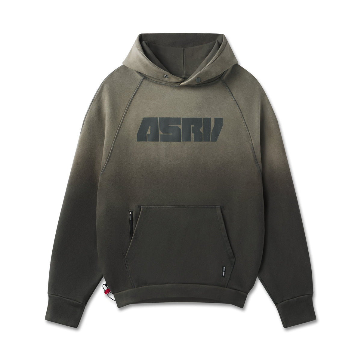1121. Tech-Terry™ Training Hoodie - Olive Sun Fade "Blade" | ASRV
