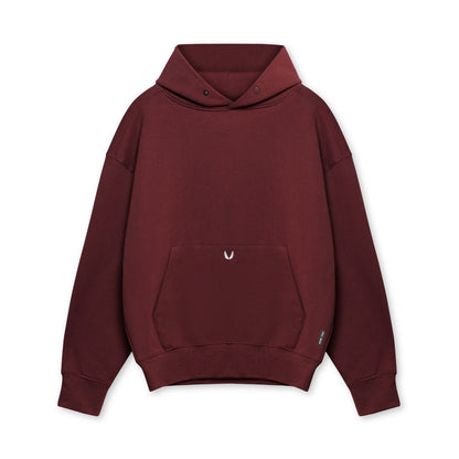 0648. Tech-Terry™ Hoodie - Crimson | ASRV