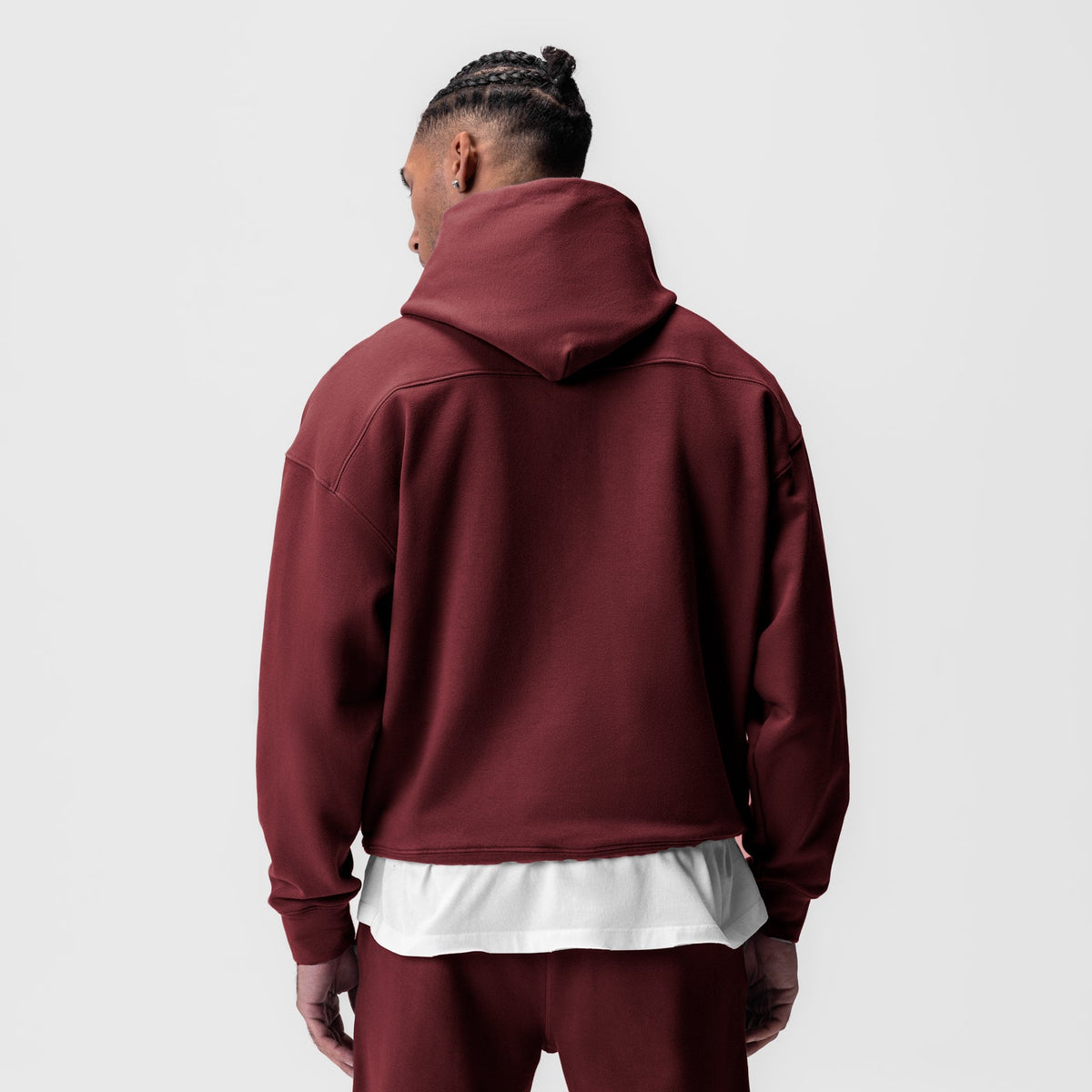 0648. Tech-Terry™ Hoodie - Crimson | ASRV
