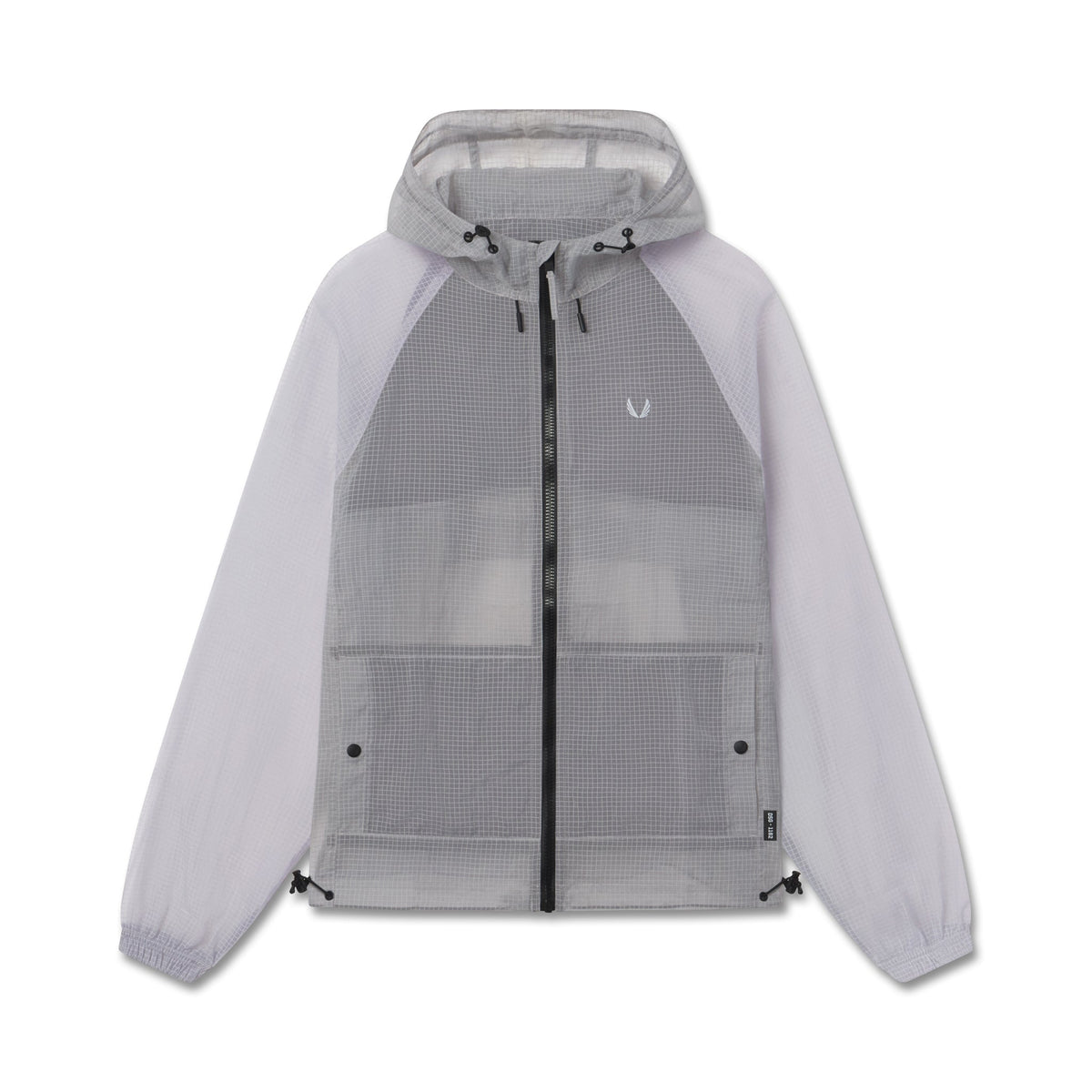 1162. Weather-Ready Transparent Ripstop Shell Jacket - Slate Grey | ASRV