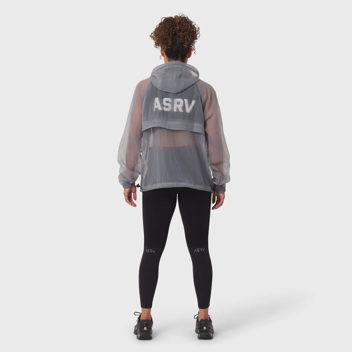 1162. Weather-Ready Transparent Ripstop Shell Jacket - Slate Grey | ASRV