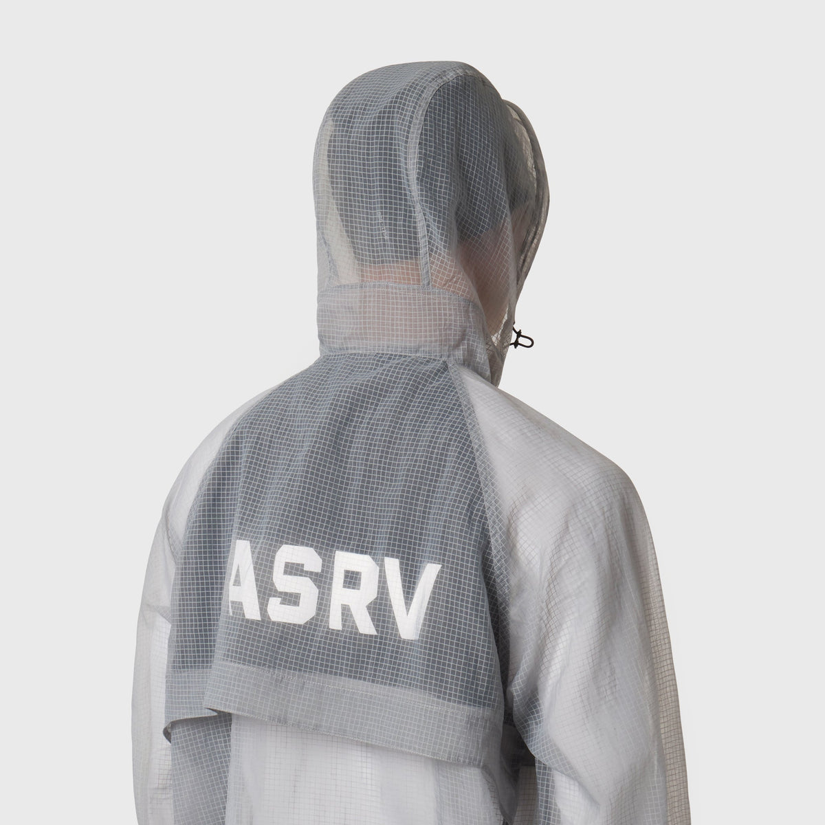 1162. Weather-Ready Transparent Ripstop Shell Jacket - Slate Grey | ASRV