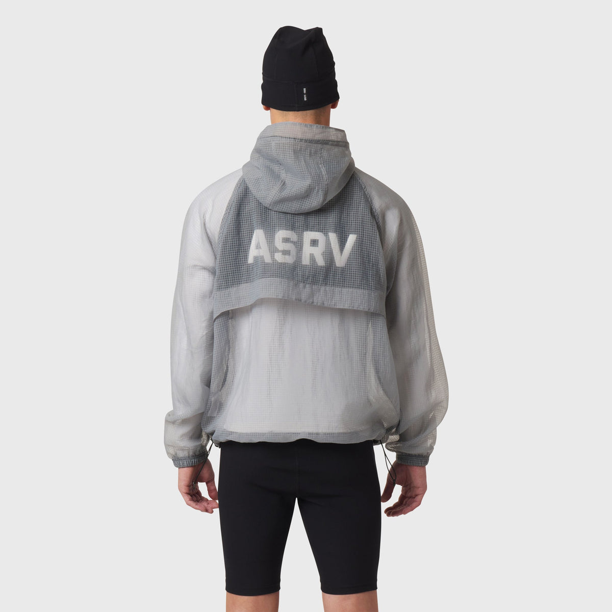 1162. Weather-Ready Transparent Ripstop Shell Jacket - Slate Grey | ASRV