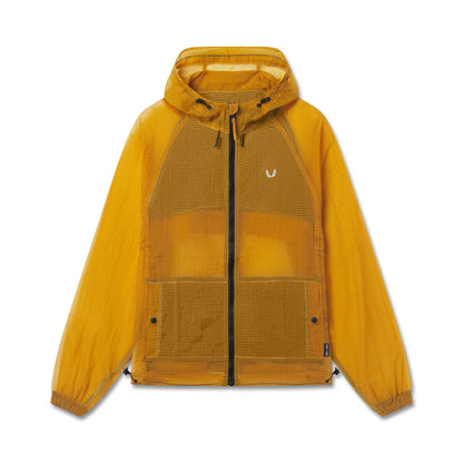 1162. Weather-Ready Transparent Ripstop Shell Jacket - Amber | ASRV