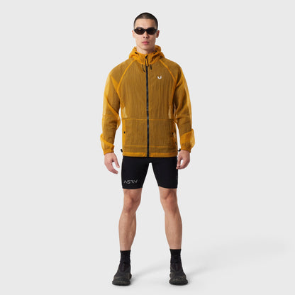 1162. Weather-Ready Transparent Ripstop Shell Jacket - Amber | ASRV
