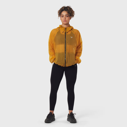 1162. Weather-Ready Transparent Ripstop Shell Jacket - Amber | ASRV