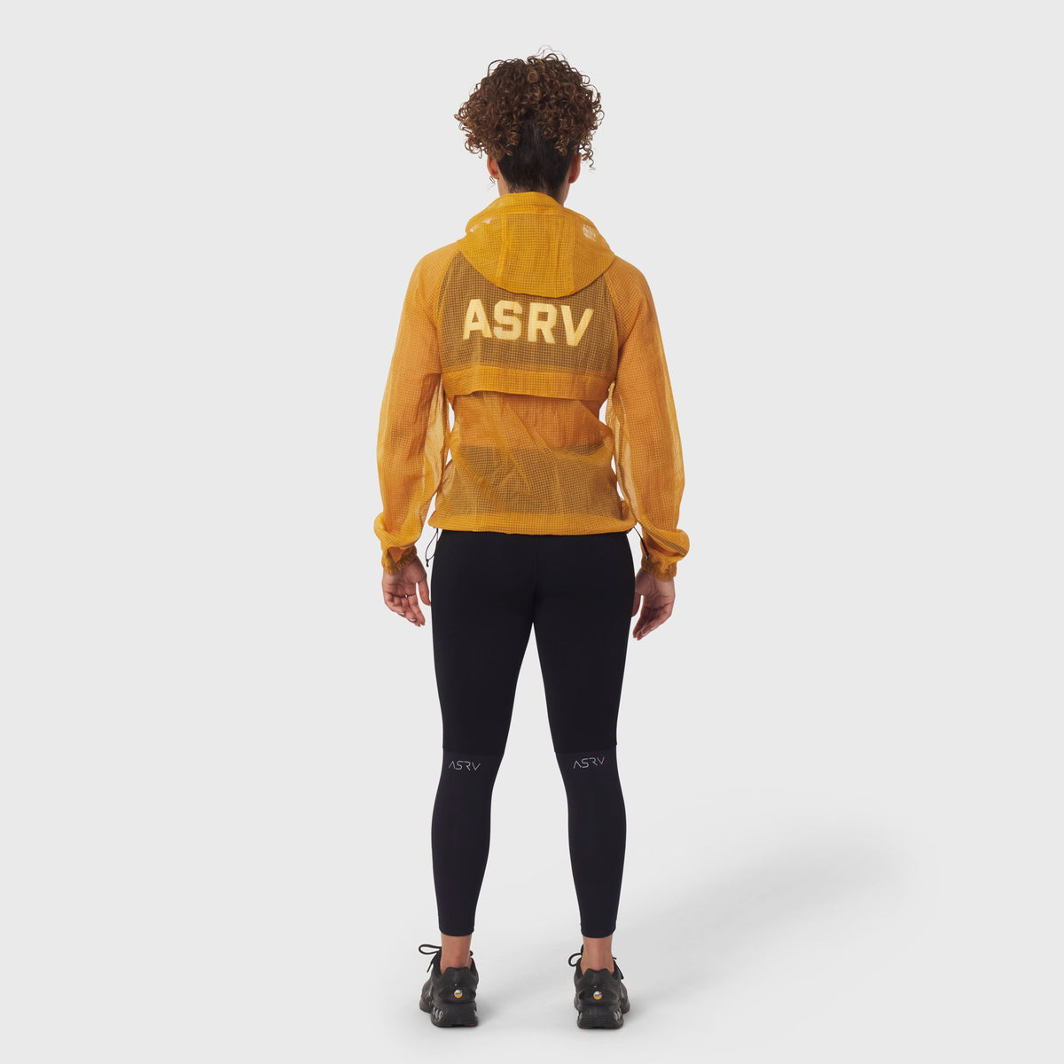 1162. Weather-Ready Transparent Ripstop Shell Jacket - Amber | ASRV