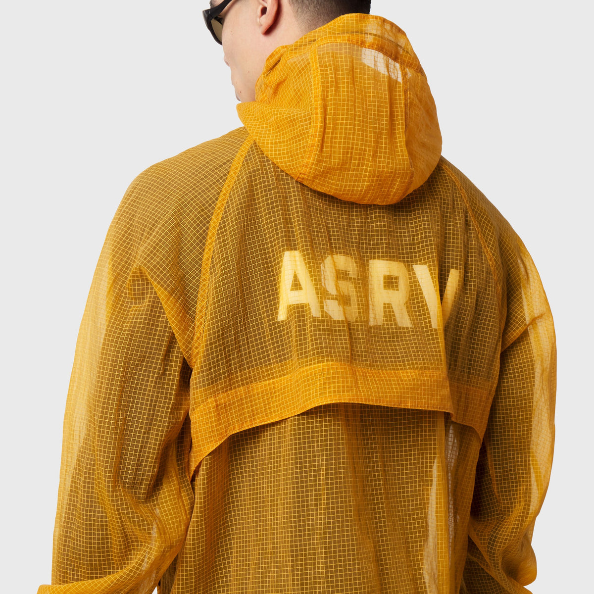 1162. Weather-Ready Transparent Ripstop Shell Jacket - Amber | ASRV