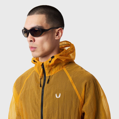 1162. Weather-Ready Transparent Ripstop Shell Jacket - Amber | ASRV