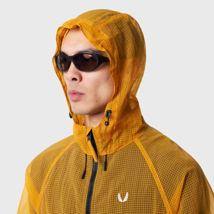 1162. Weather-Ready Transparent Ripstop Shell Jacket - Amber | ASRV