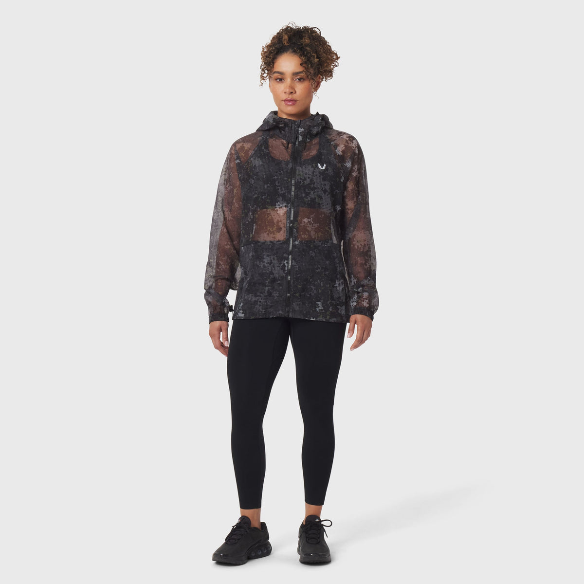 1162. Weather-Ready Transparent Ripstop Shell Jacket - Pixel Camo | ASRV