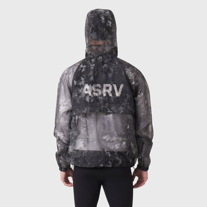 1162. Weather-Ready Transparent Ripstop Shell Jacket - Pixel Camo | ASRV