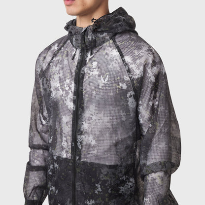 1162. Weather-Ready Transparent Ripstop Shell Jacket - Pixel Camo | ASRV