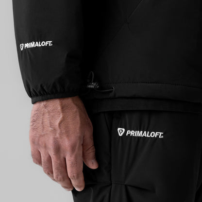 1056. Aerotex™ PrimaLoft® Quarter Zip - Black | ASRV