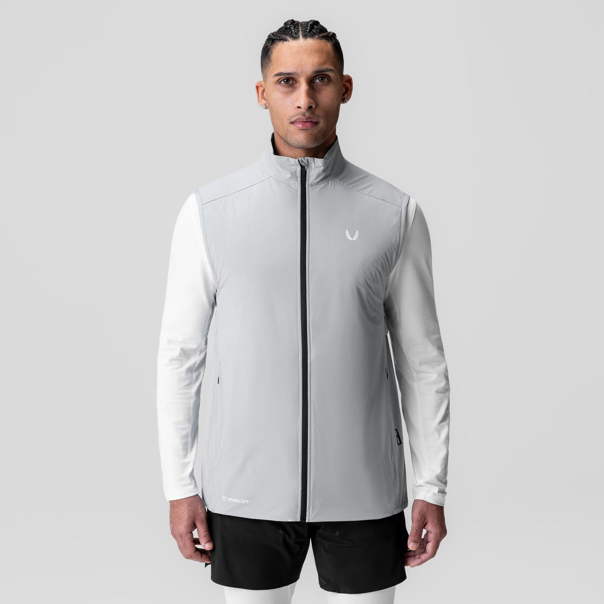 1052. Aerotex™ PrimaLoft® Run Vest - Slate Grey | ASRV