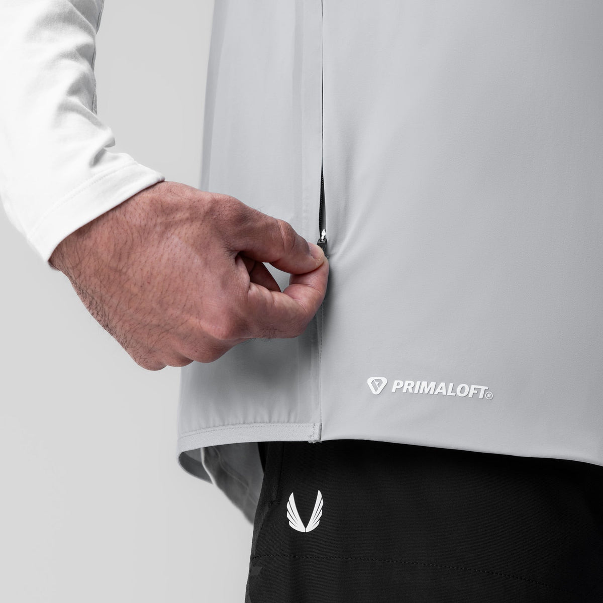 1052. Aerotex™ PrimaLoft® Run Vest - Slate Grey | ASRV