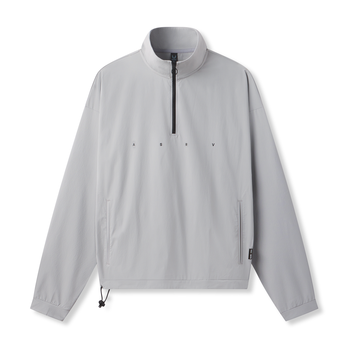 0970. Ripstop Quarter Zip Jacket - Slate Grey | ASRV