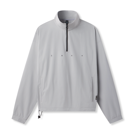 0970. Ripstop Quarter Zip Jacket - Slate Grey | ASRV