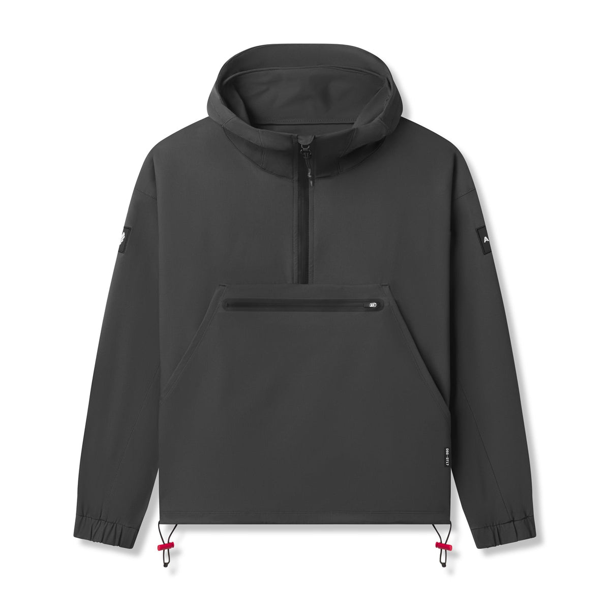0717. Weather-Ready Anorak Jacket - Space Grey "Patch" | ASRV