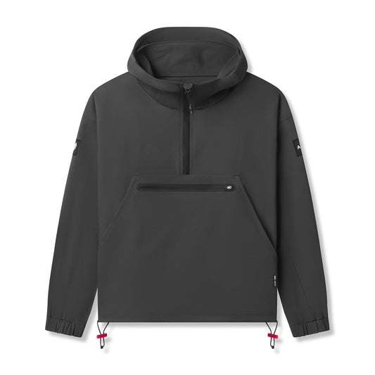 0717. Weather-Ready Anorak Jacket - Space Grey "Patch" | ASRV