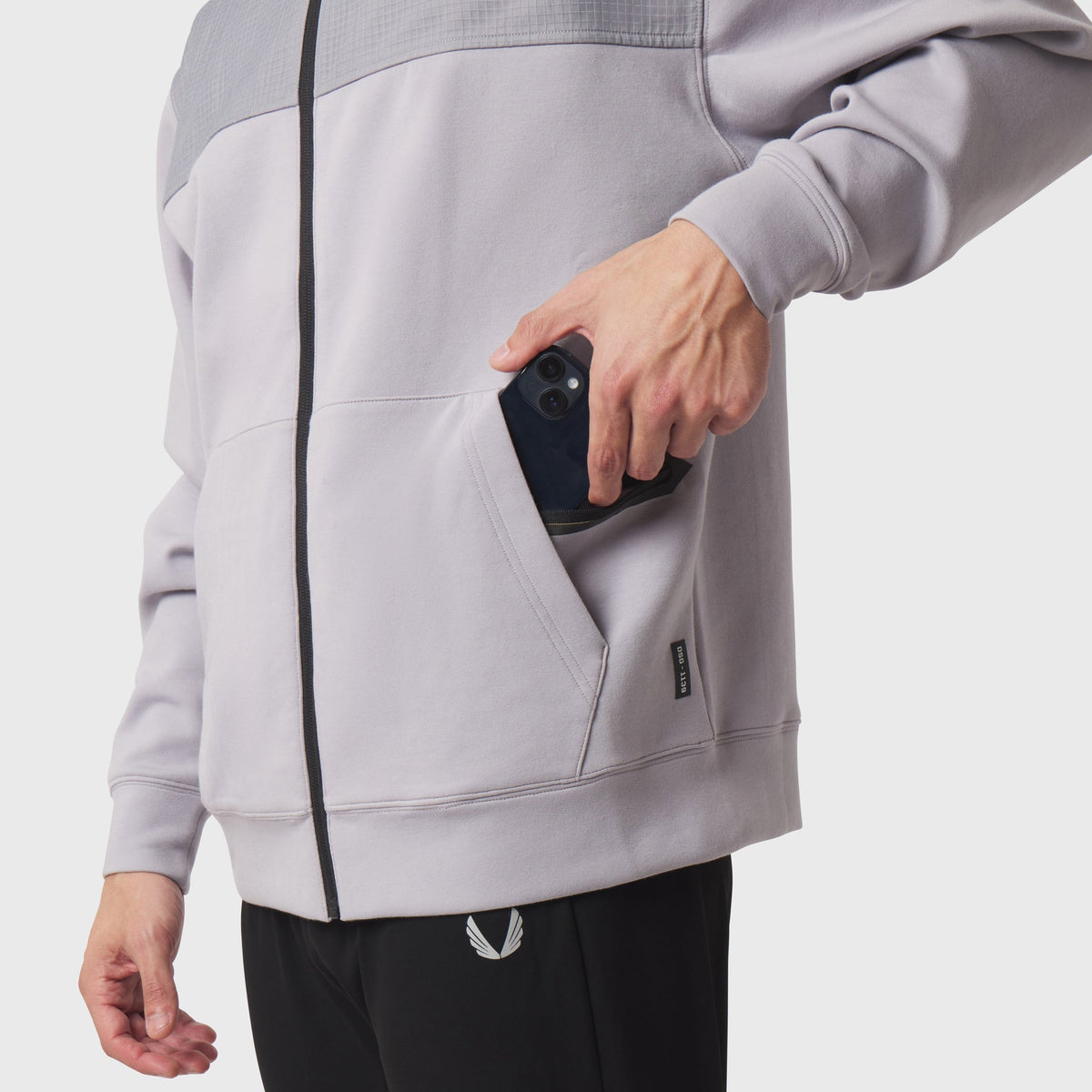 1139. Dri-Core™ Sidelock Full Zip - Slate Grey | ASRV