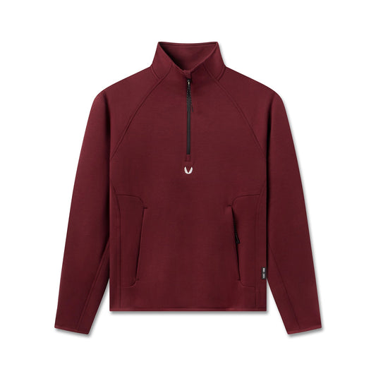 1021. Dri-Core™ Quarter Zip - Crimson | ASRV