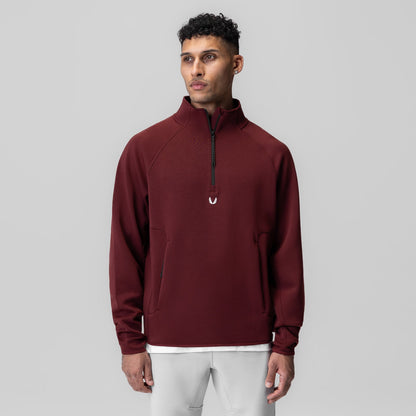 1021. Dri-Core™ Quarter Zip - Crimson | ASRV