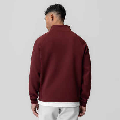 1021. Dri-Core™ Quarter Zip - Crimson | ASRV