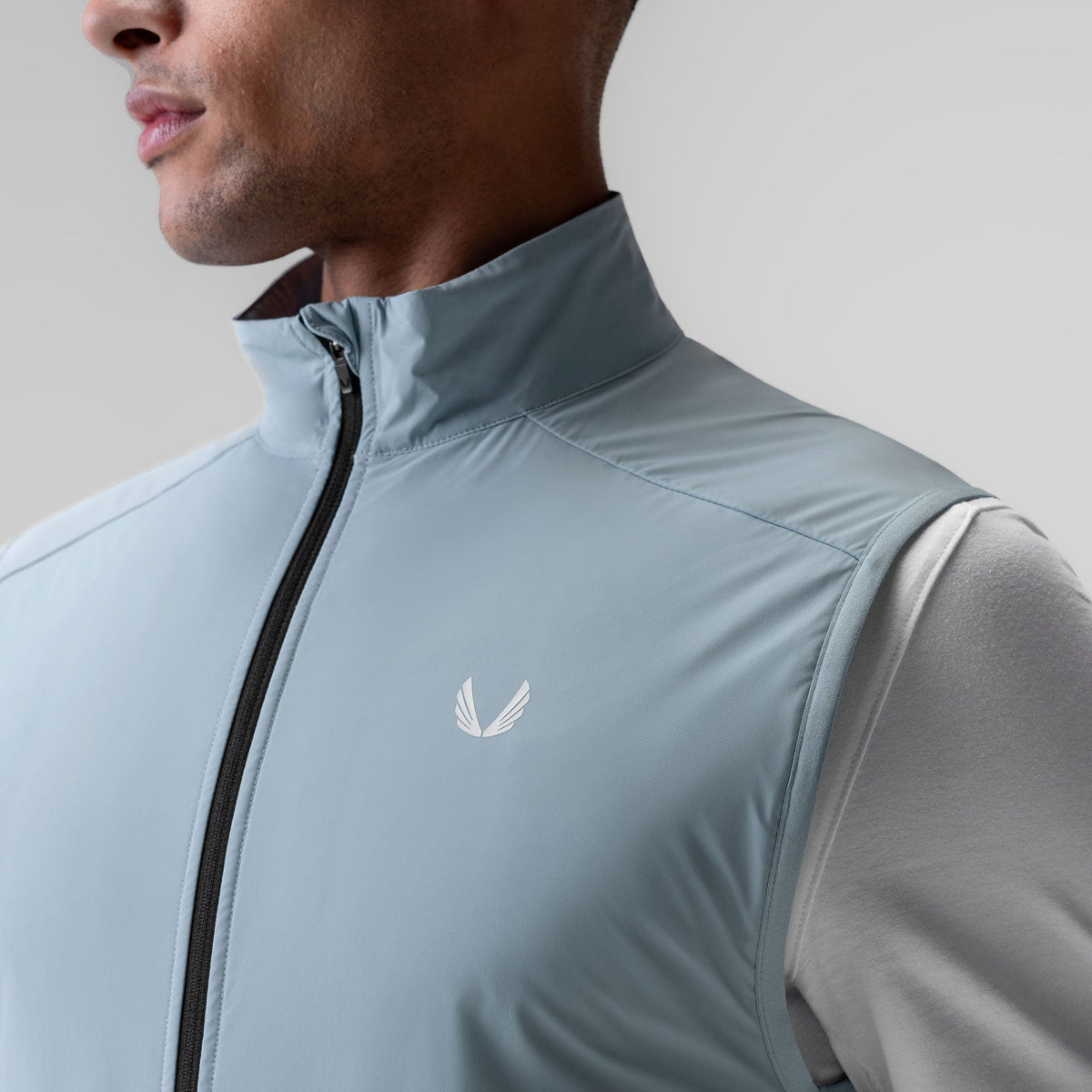 1052. Aerotex™ PrimaLoft® Run Vest - Light Sky | ASRV