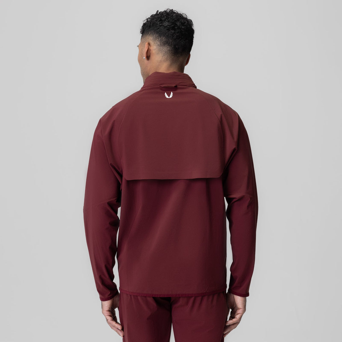 1018. Aerotex™ Weather-Ready Bonded Windbreaker - Crimson | ASRV