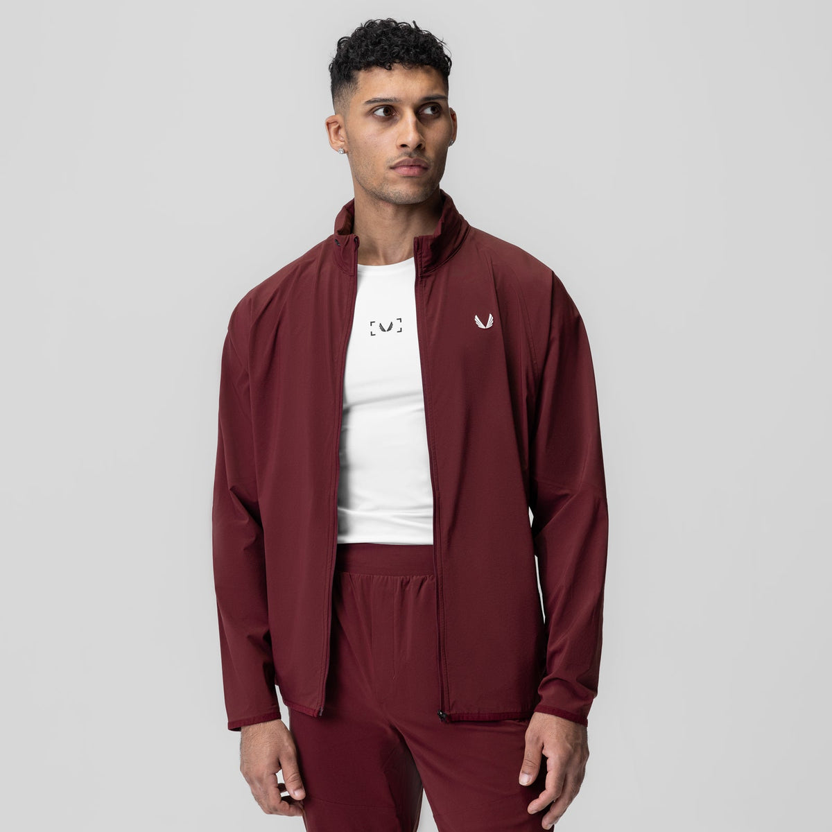 1018. Aerotex™ Weather-Ready Bonded Windbreaker - Crimson | ASRV