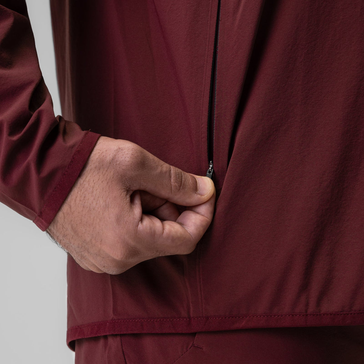 1018. Aerotex™ Weather-Ready Bonded Windbreaker - Crimson | ASRV