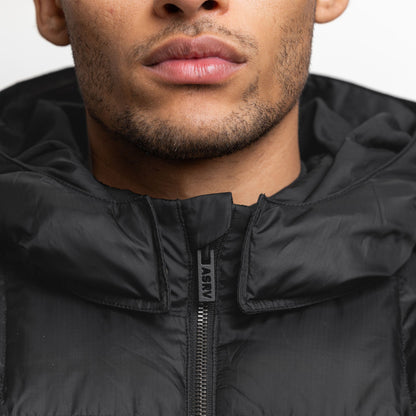 0551. Weather-Ready Down Puffer Jacket - Black | ASRV