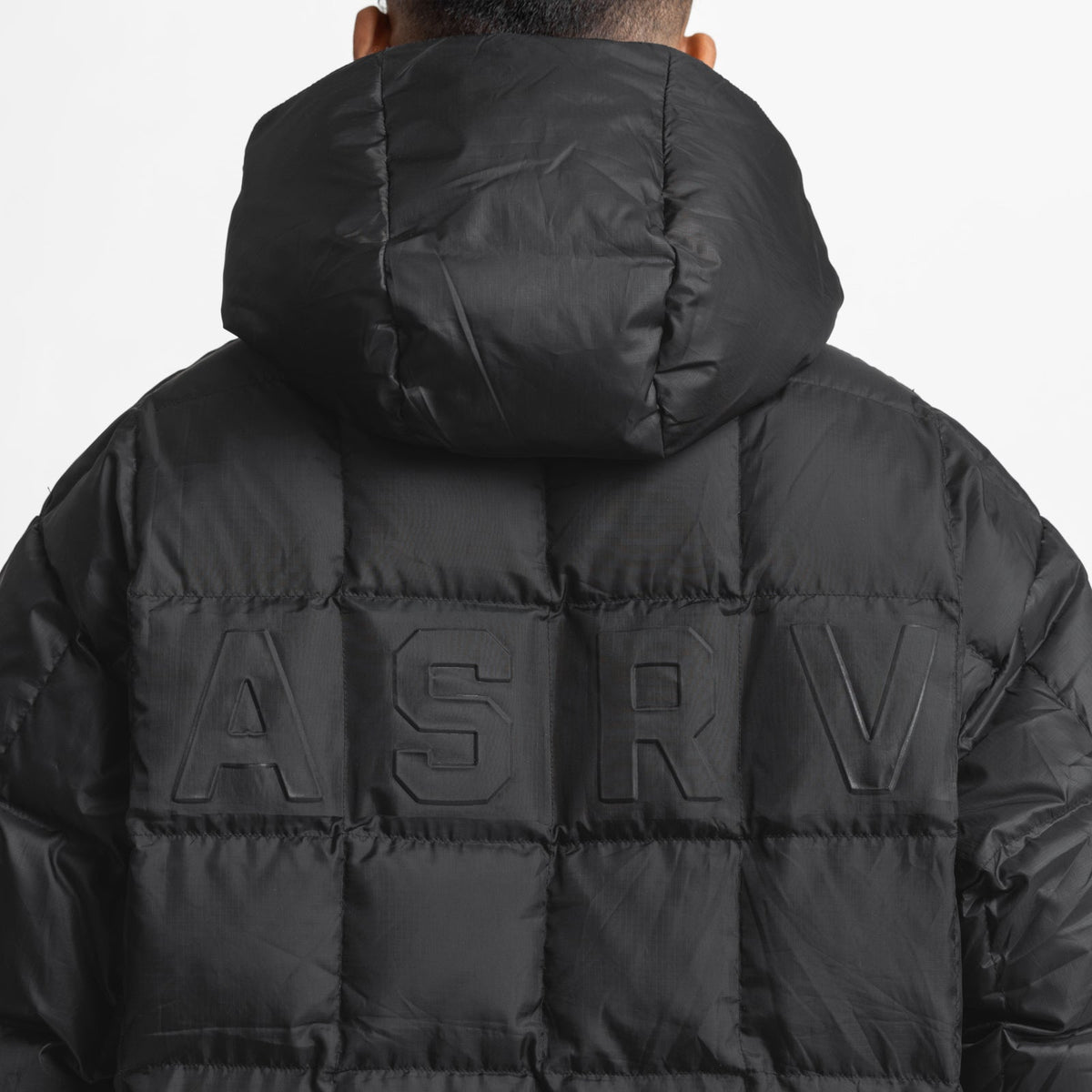 0551. Weather-Ready Down Puffer Jacket - Black | ASRV