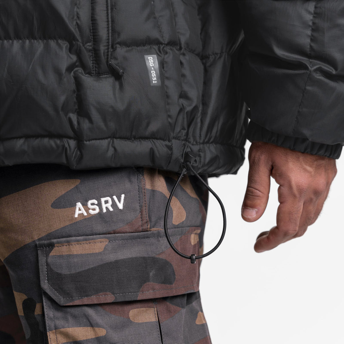 0551. Weather-Ready Down Puffer Jacket - Black | ASRV