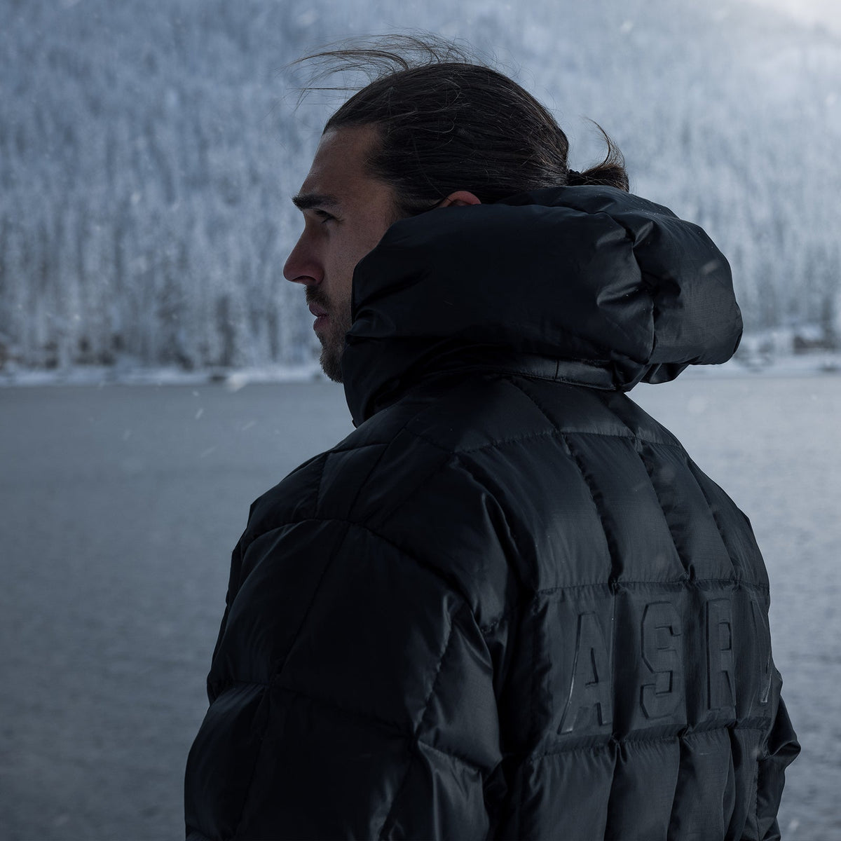 0551. Weather-Ready Down Puffer Jacket - Black | ASRV