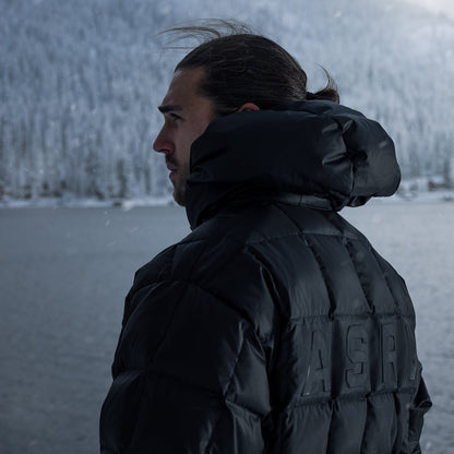 0551. Weather-Ready Down Puffer Jacket - Black | ASRV