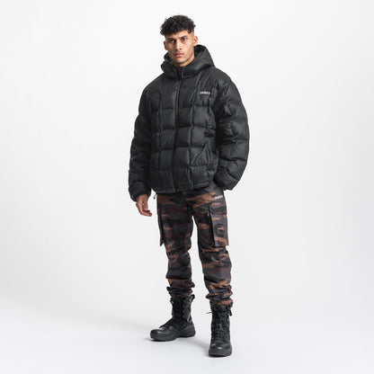 0551. Weather-Ready Down Puffer Jacket - Black | ASRV