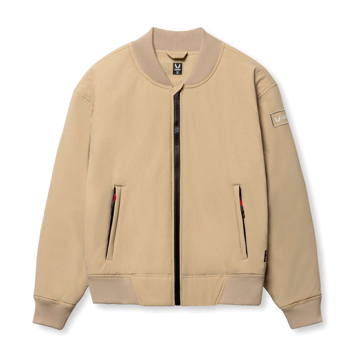 0858. Ripstop Insulated Bomber Jacket - Khaki | ASRV