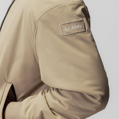 0858. Ripstop Insulated Bomber Jacket - Khaki | ASRV