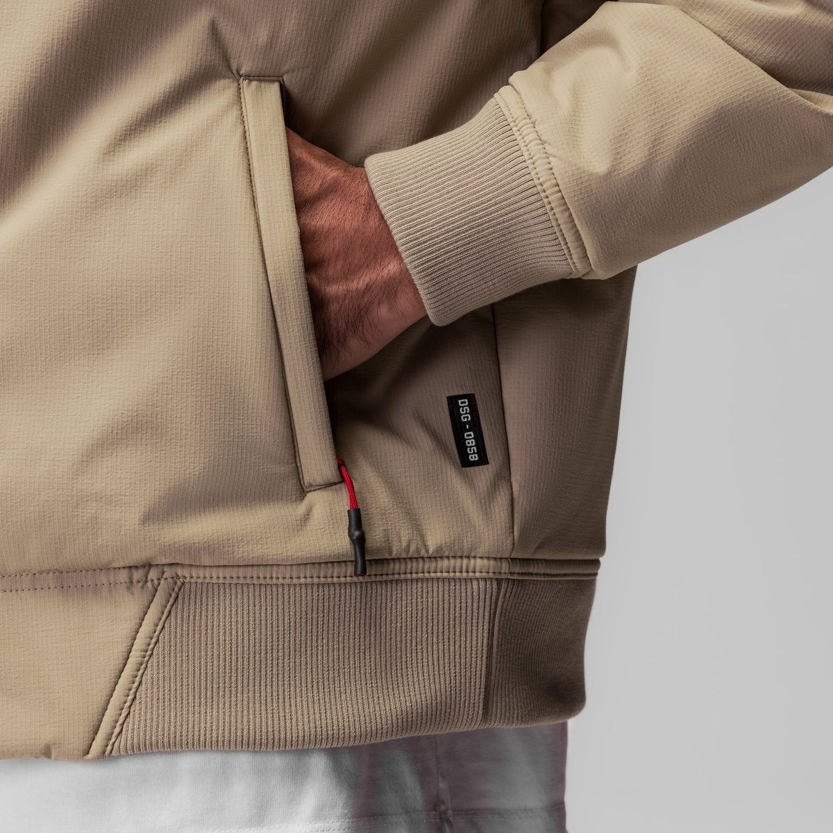 0858. Ripstop Insulated Bomber Jacket - Khaki | ASRV